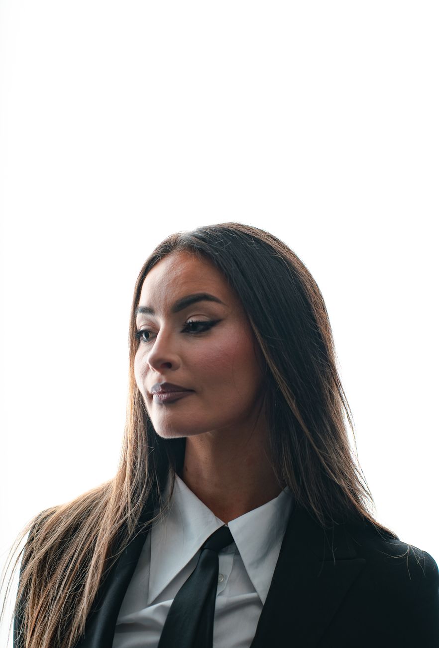 Executive woman smiling