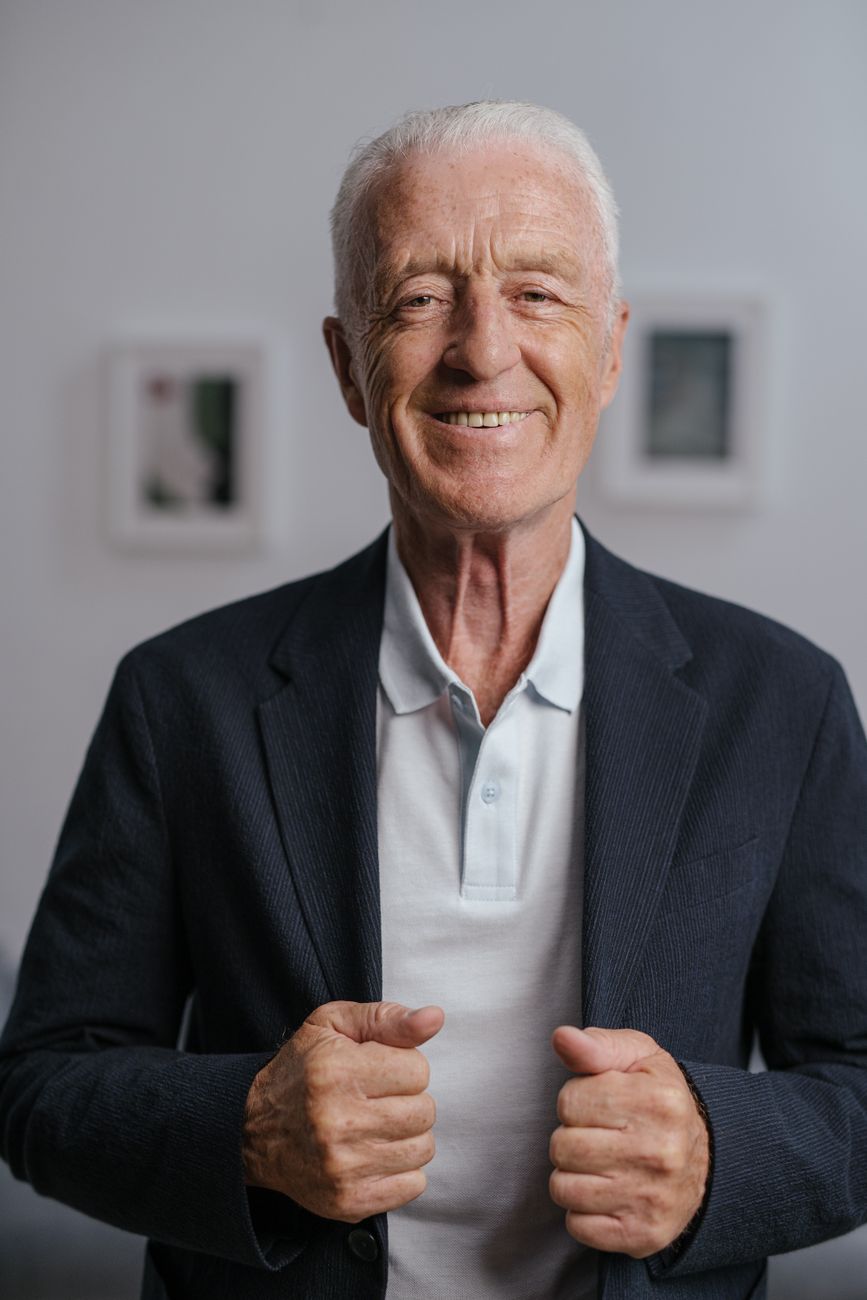 Senior businessman
